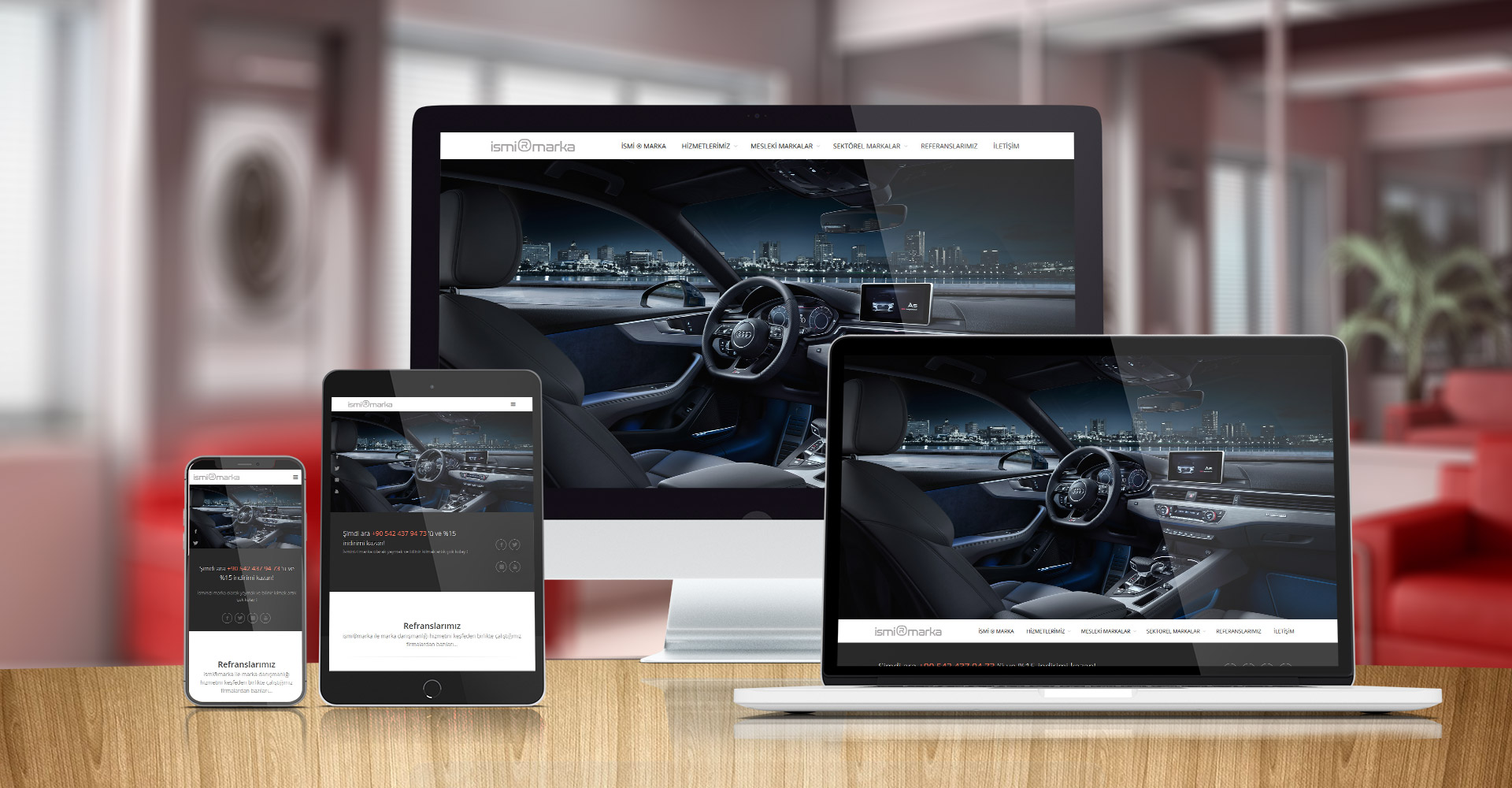 Hazır Otomotiv Web Sitesi